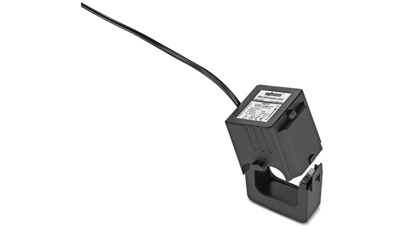 WAGO 855 Series Split Core Current Transformer, 600A Input, 600:5, 5 A Output