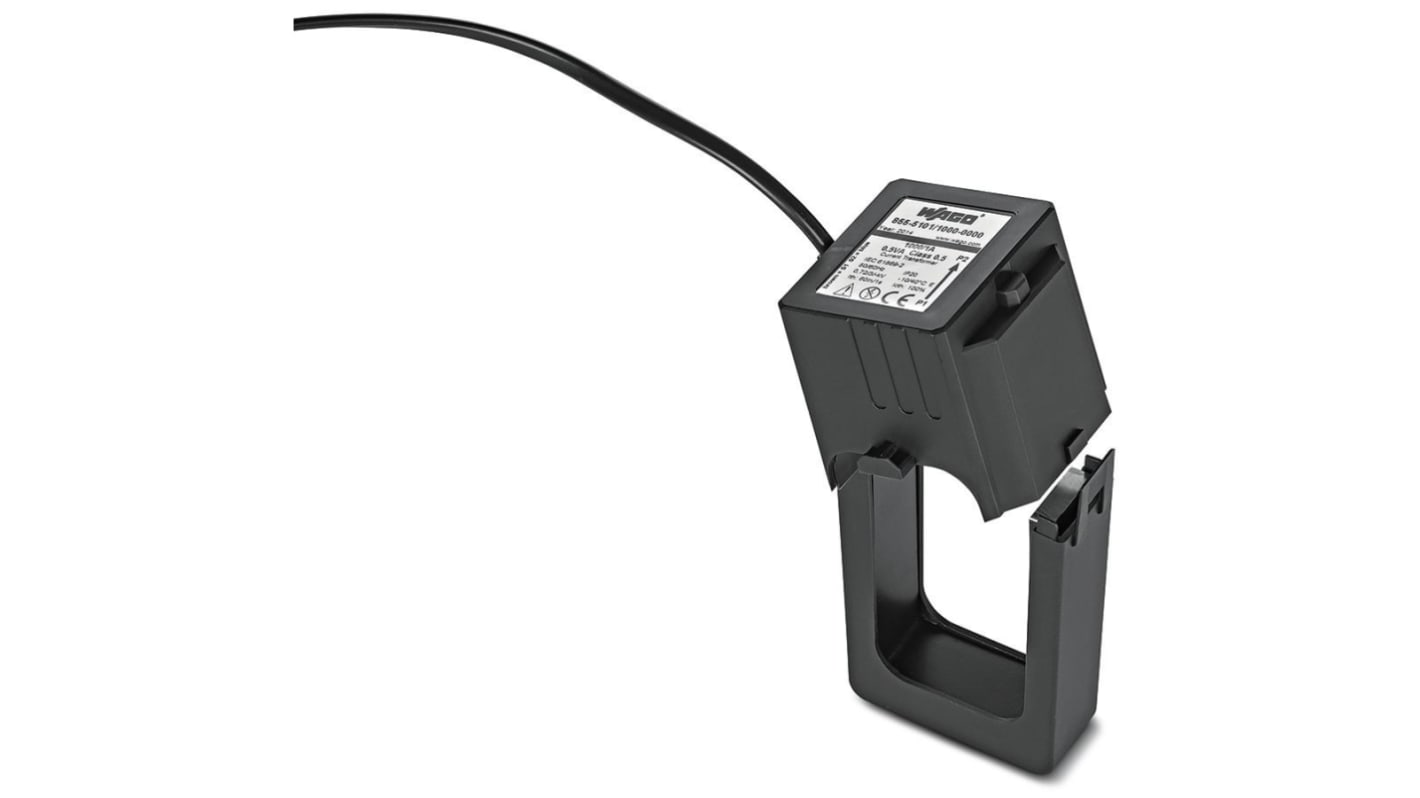 WAGO 855 Series Split Core Current Transformer, 600A Input, 600:5, 5 A Output