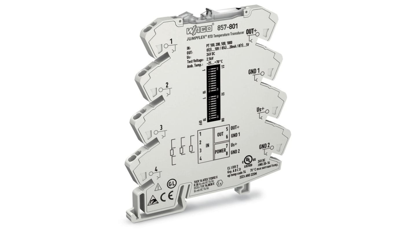Temperature signal condit