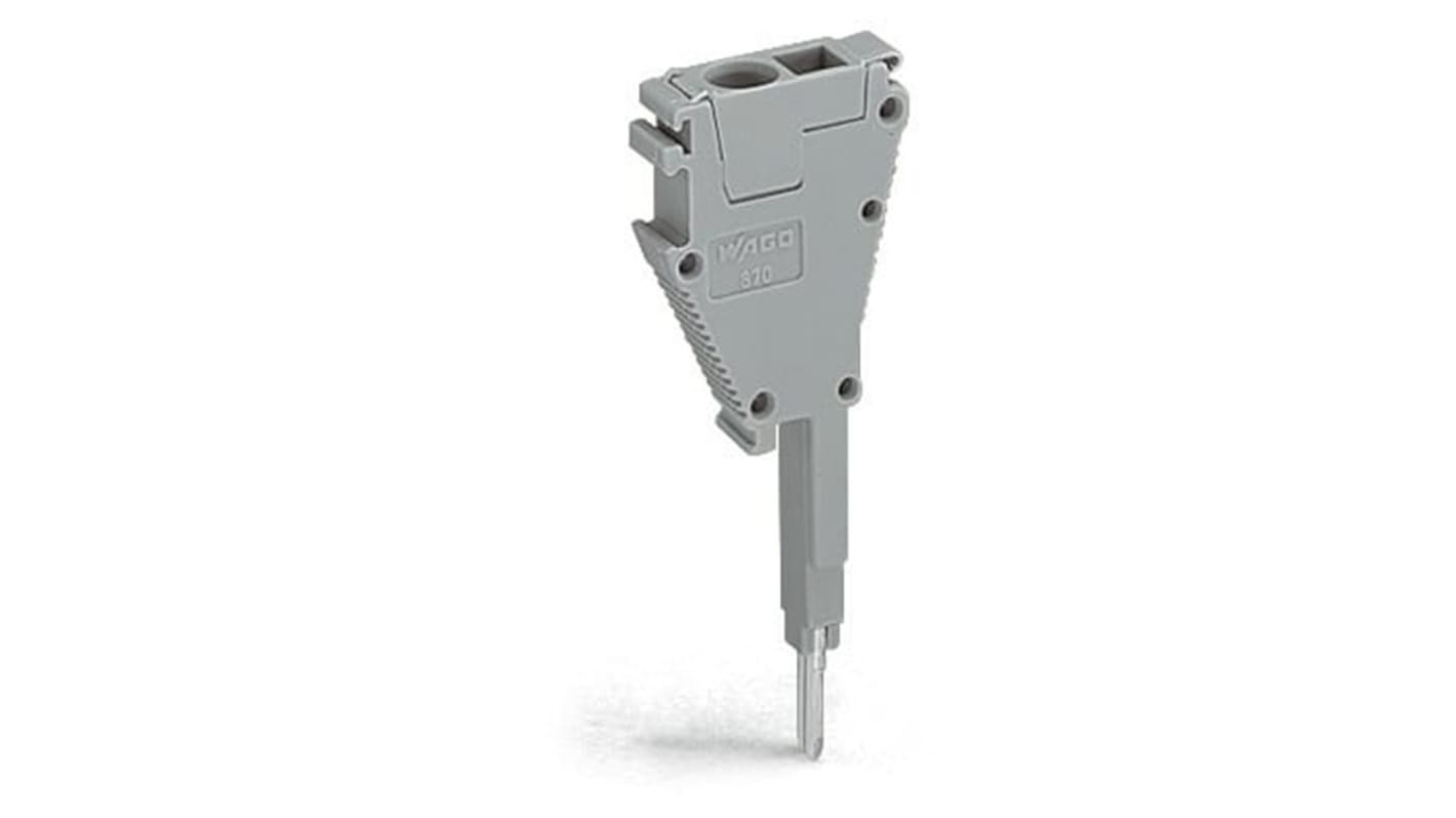 WAGO 870 Series Jumper for Use with Terminal Block, 18A