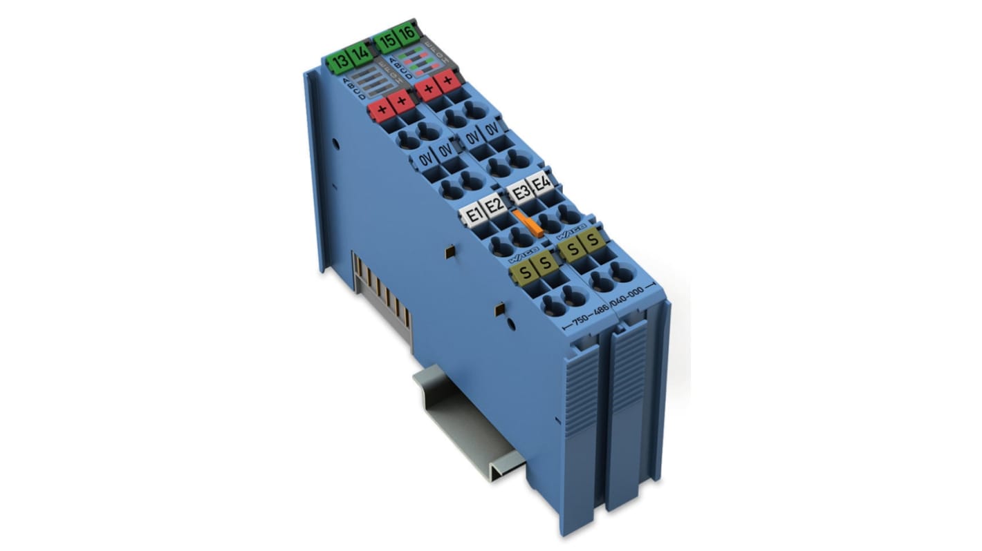 WAGO 750 Series Analog Input Module for Use with PLC, Analogue, 24 V dc