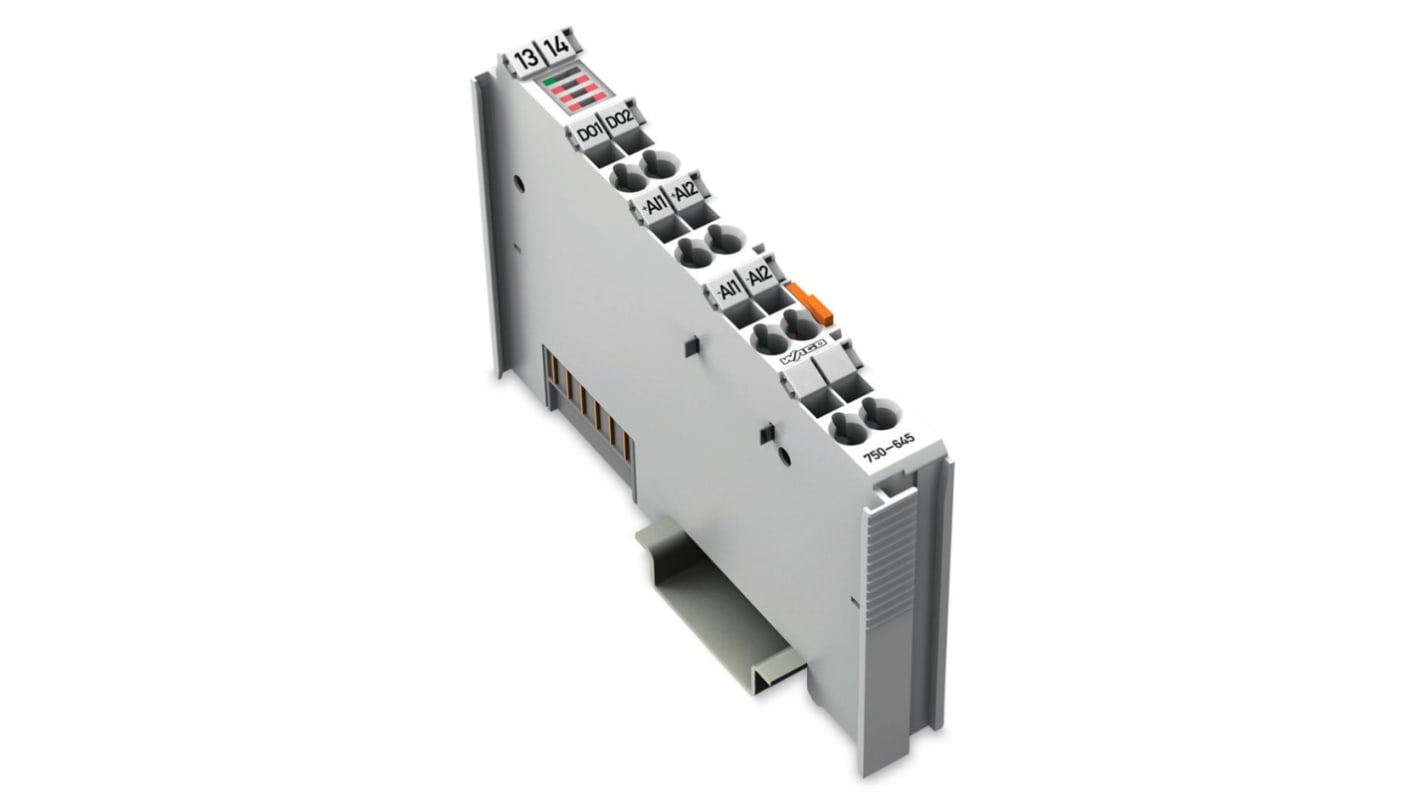 WAGO 750 Series PLC I/O Module for Use with PLC, Digital, 24 V dc