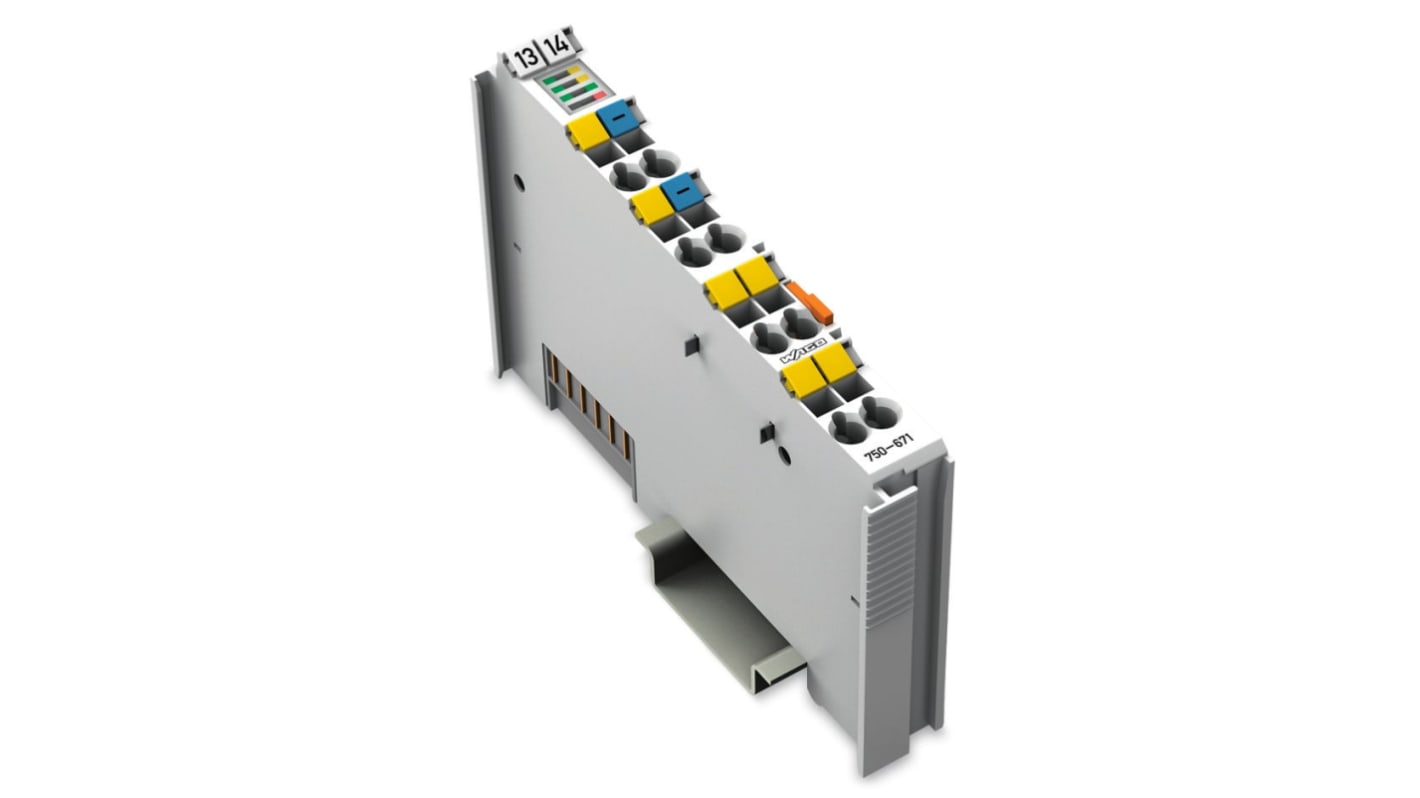 WAGO Stepper Motor Controller, 24 V dc, 2 Phase, 1.5 A, Positioning Function, 15 → 30