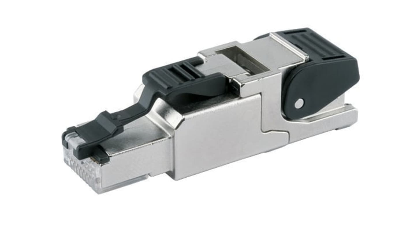 WAGO RJ45超六类水晶头, 单口, 8路, 750系列