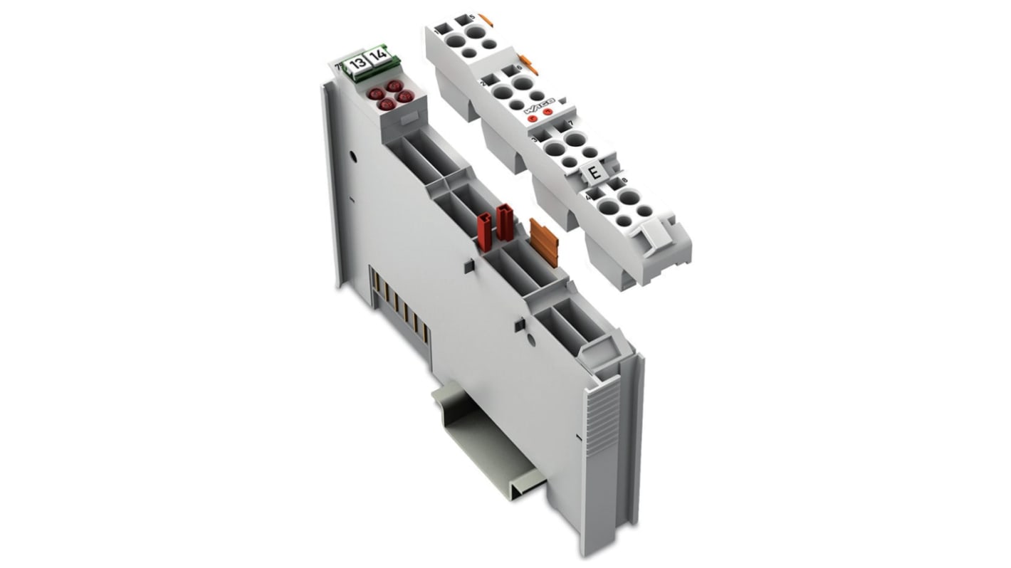 Módulo de entrada analógica WAGO 753, 24 V CC, para usar con PLC, 4 entradas tipo Analógico