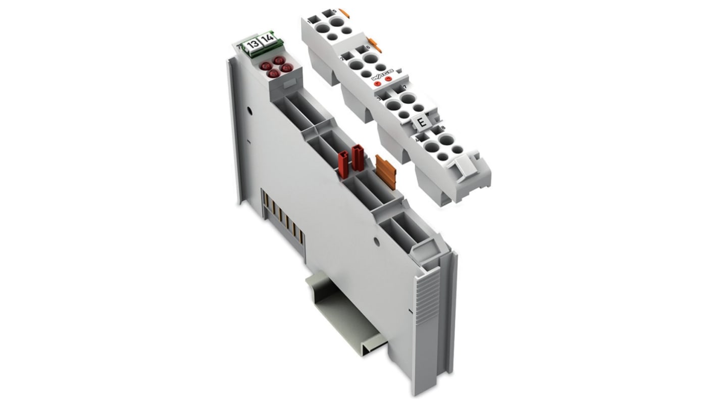 WAGO 753 Analoges Eingangsmodul für SPS, 4 x Analog Eingang 5 VDC