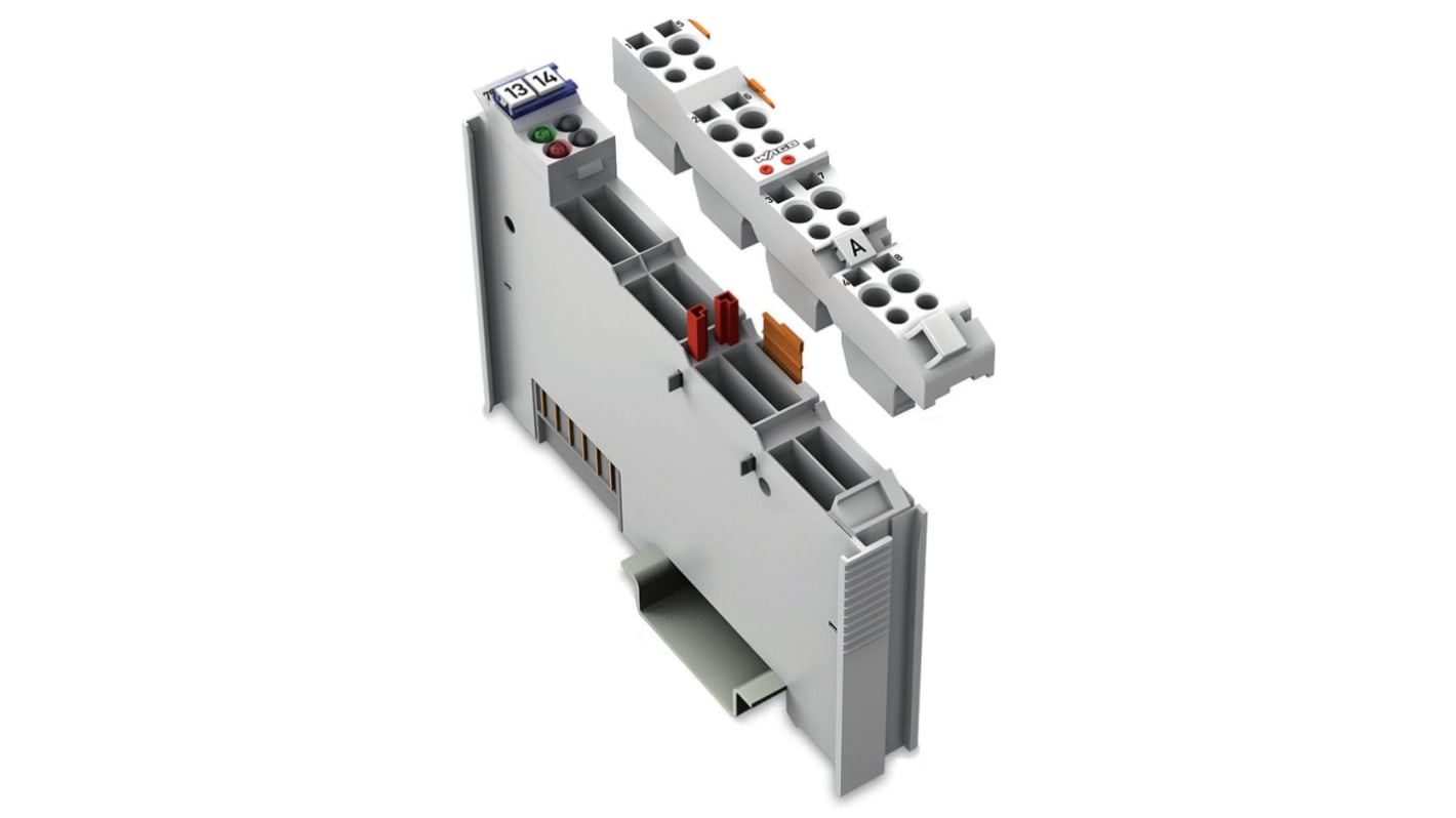 Módulo de salida analógica WAGO 753, 24 V CC, para usar con PLC, 4 salidas tipo Analógico