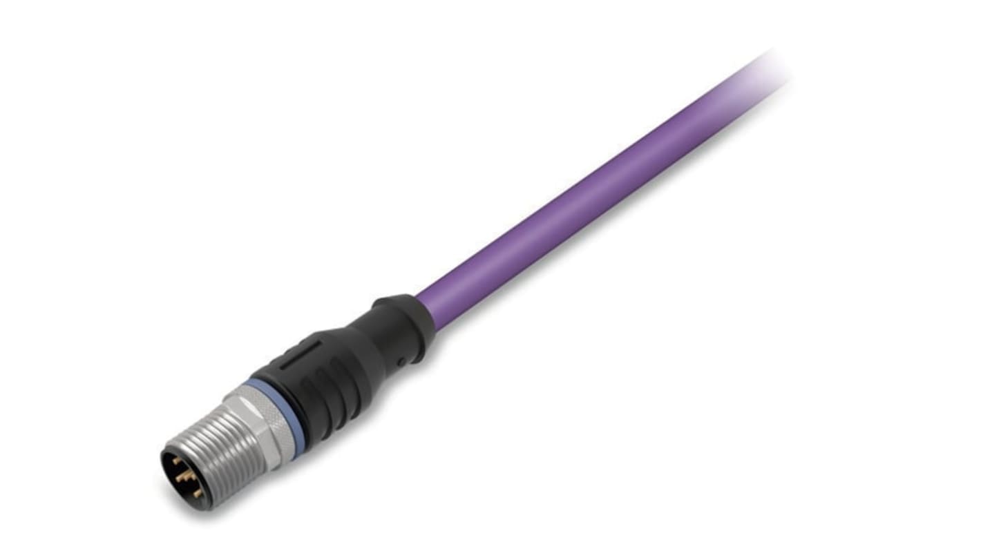 Kabel do siłownika/czujnika ze złączem Złącze M12 liczba rdzeni 5 długość 2m Rodzaj A Męskie