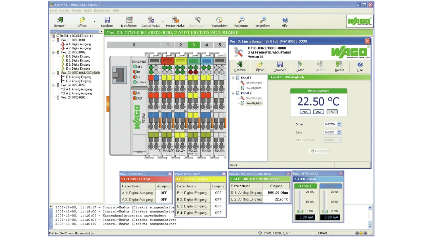 WAGO WAGO-I/O-CHECK Operating System Software for Windows 10