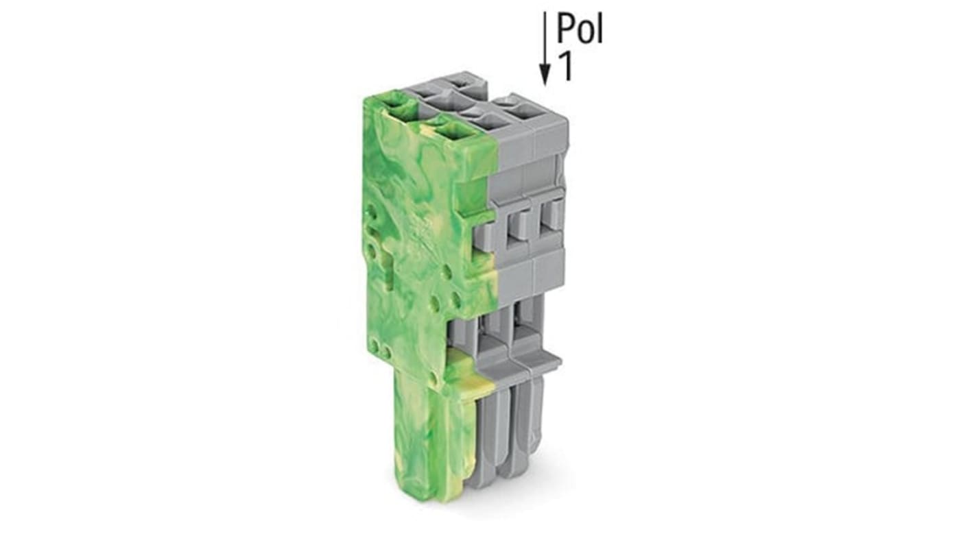 WAGO 769 Series Female Connector for Use with Male Connector, 32A, CSA
