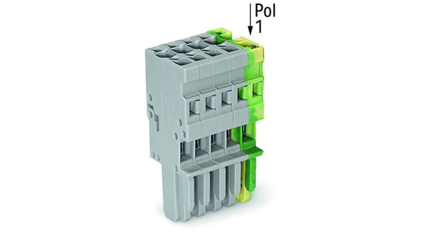 WAGO 769 Series Female Connector for Use with Male Connector, 32A, CSA