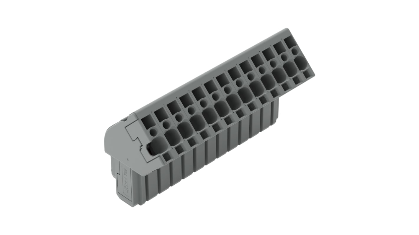 WAGO 769-113/022-000 769 Series Grey, 4mm², Cage Clamp Termination, CSA