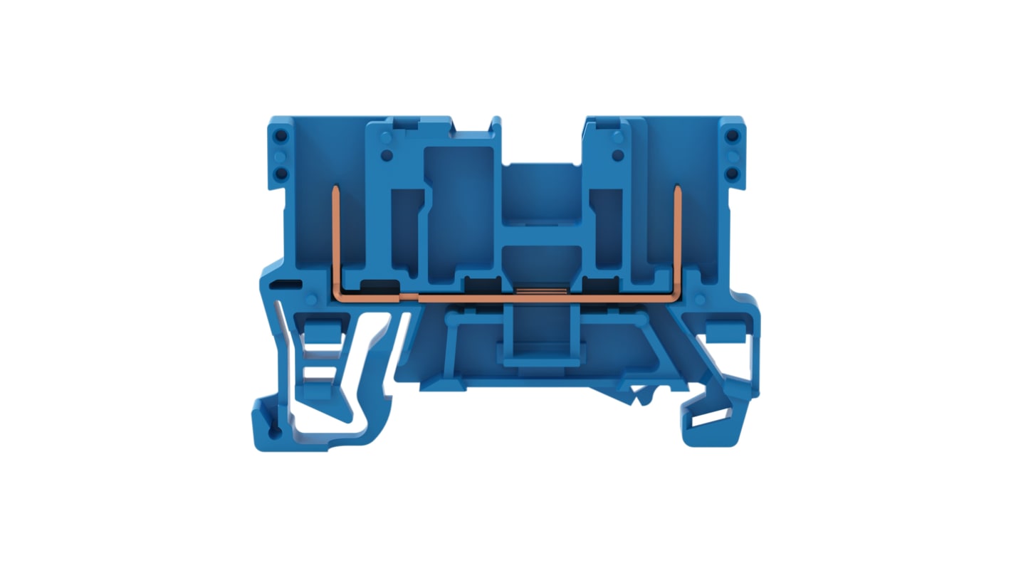 WAGO 769-156 769 Series Grey, 1-Level, Wire Termination, CSA