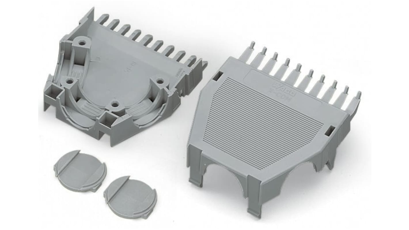WAGO 769 Series Strain Relief Housing, 10-Pole, Cable Mount
