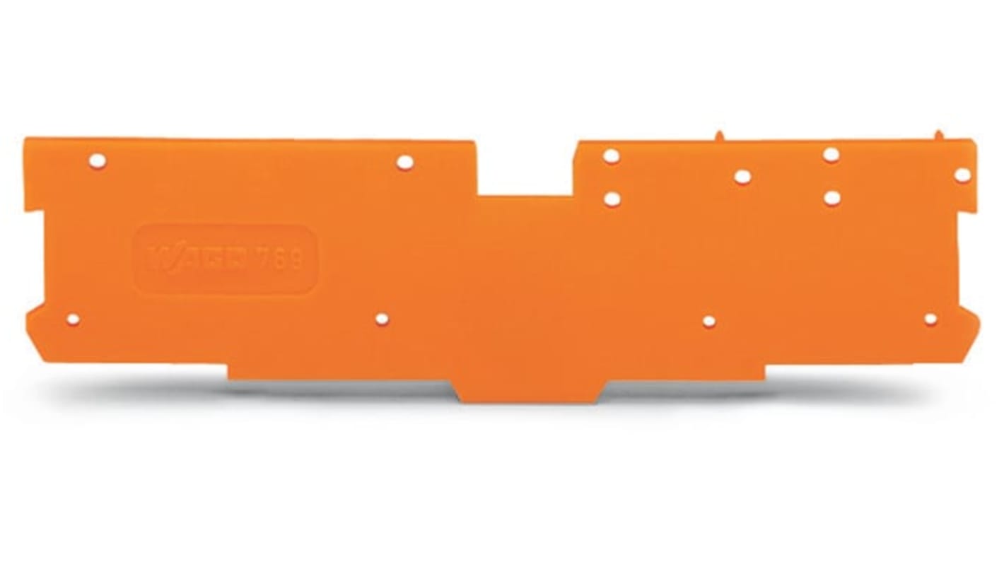 WAGO 769 Series End And Intermediate Plate for Use with X-COM-System
