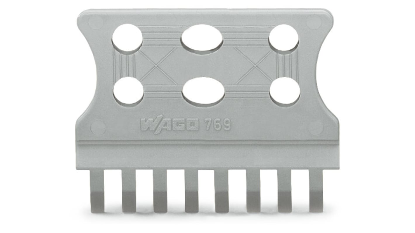 WAGO, 769 Strain Relief Plate for use with Male And Female Connector