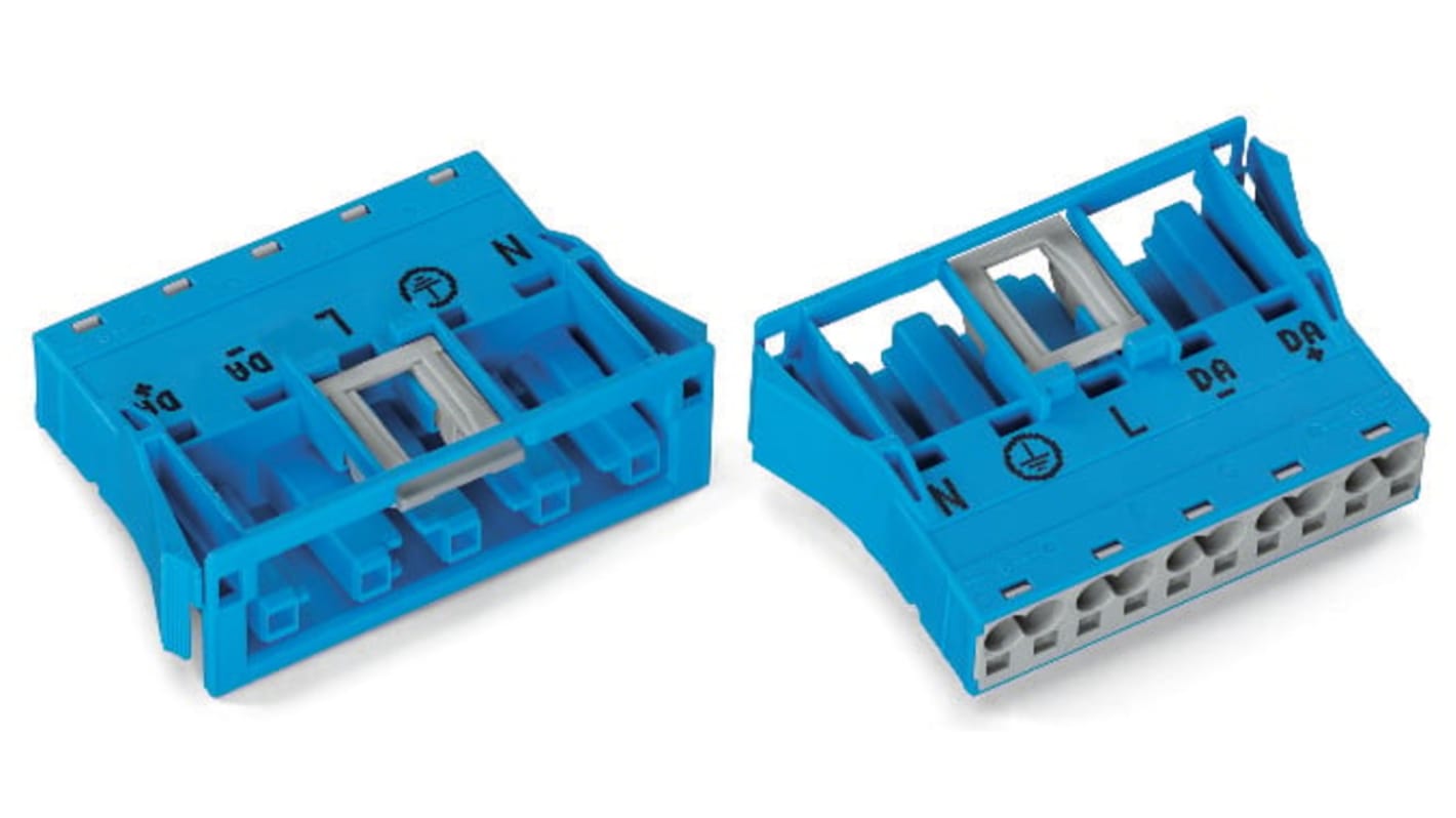 WAGO Heavy Duty Power Connector, 25A, Socket, 770 Series, 5 Contacts