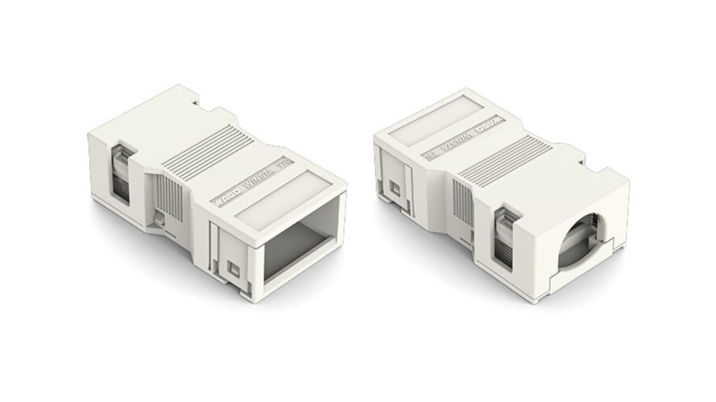 WAGO 770 Series Strain Relief Housing, 2-Pole, Cable Mount