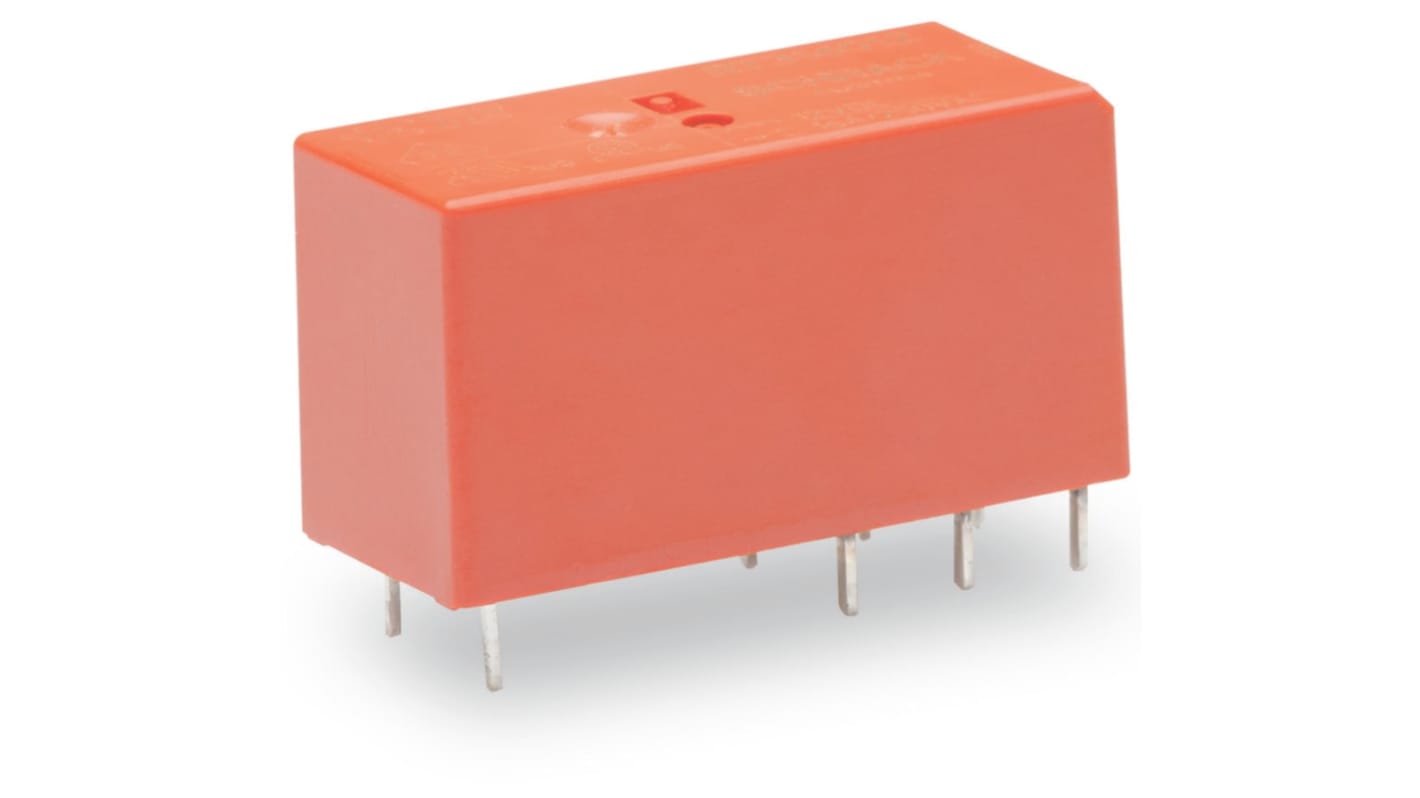 WAGO Plug-In Mount Relay, 12V dc Coil, 8A Switching Current, DPDT