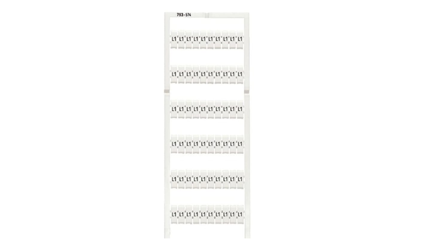 WAGO, 793 Marker Card for use with  for use with Terminal Blocks