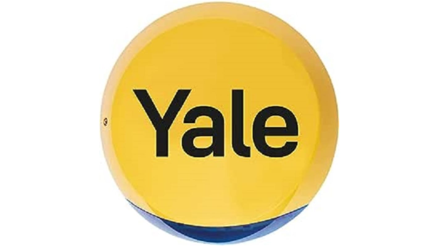 Segnalatore acustico e stroboscopio per allarme Yale, 94dB Batteria Giallo