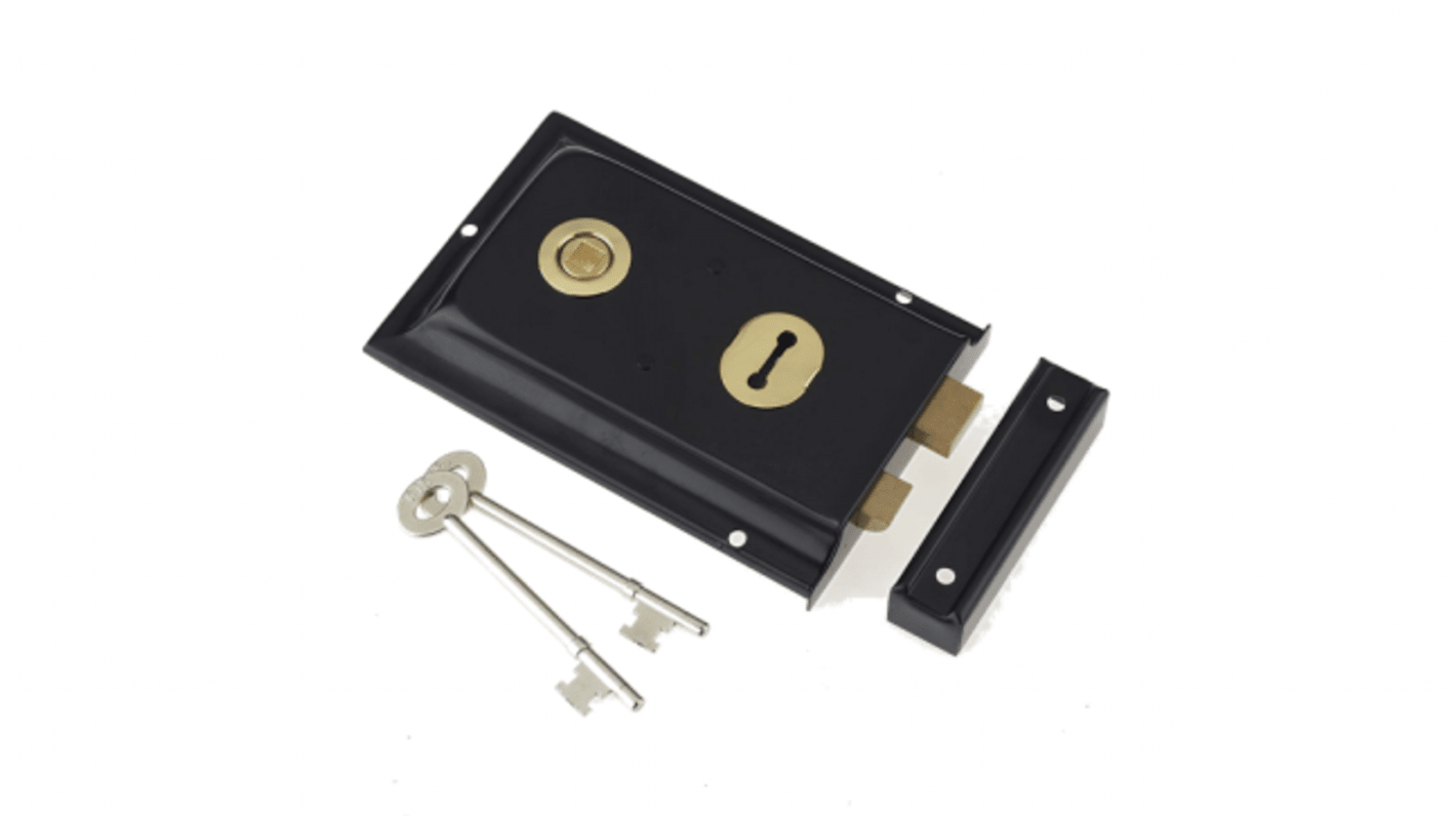 Yale Rim Sashlock Black 9709