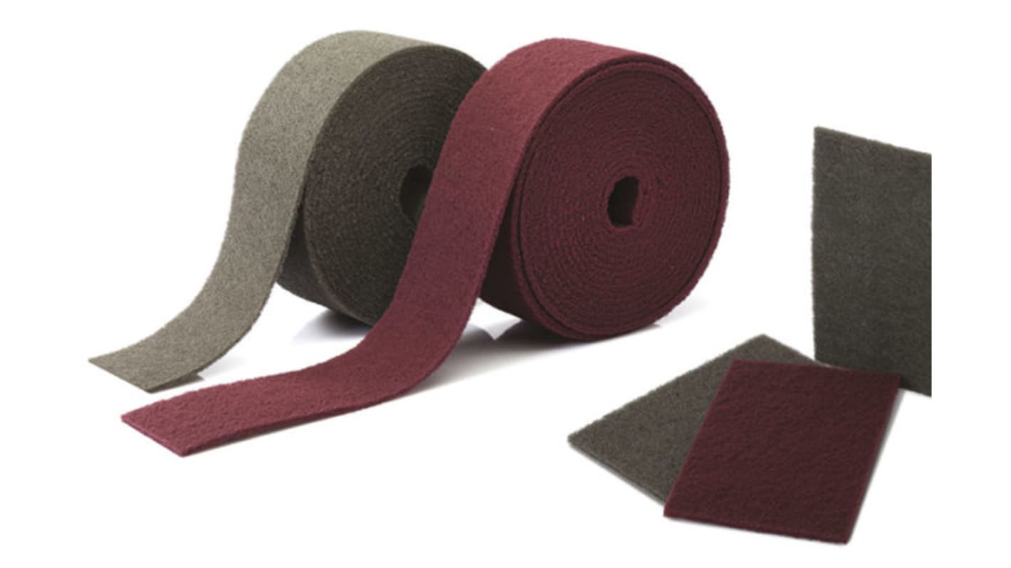 Rodillo abrasivo PREMINES de Óxido de Aluminio, grano Muy Fino, de 229mm x 152mm