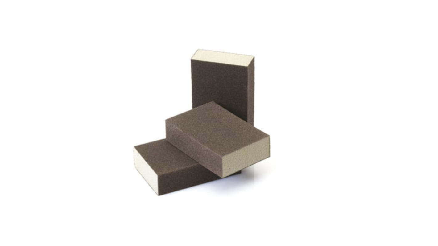 Bloque de lijado PREMINES de Óxido de Aluminio, grano Fino, de 100mm x 70mm