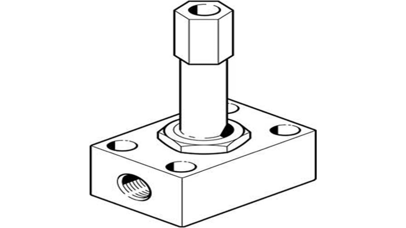 Festo 3/2, Monostable, Open Solenoid Valve - Electrical G 1/8 MOCH Series