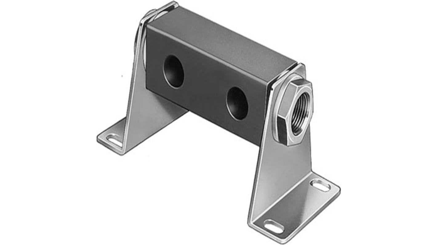 Festo PAL series 2 station Manifold for use with Solenoid And Pneumatic Valve, 5870