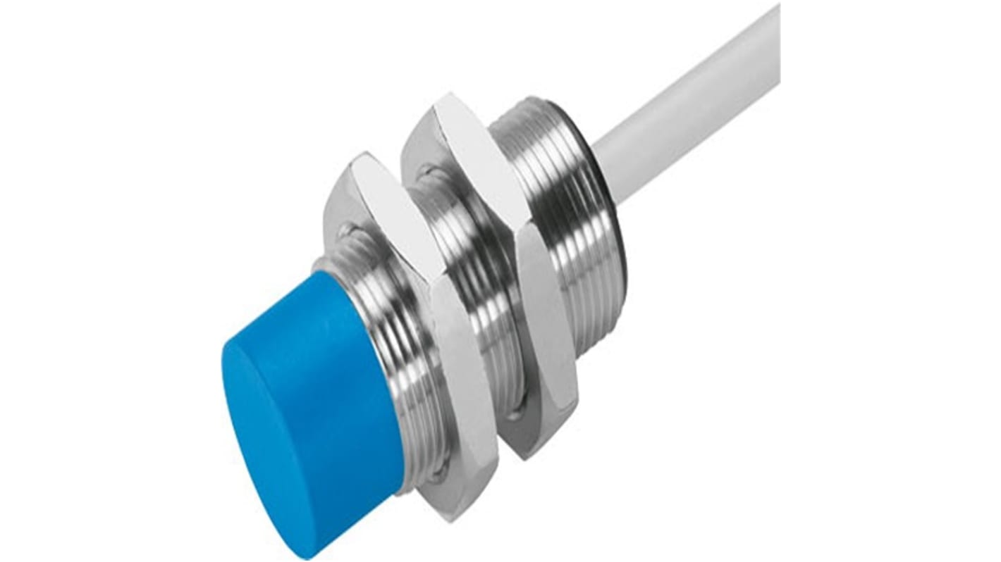 Rs-Online Sensore di prossimità Cilindro filettato Festo M18 rilevamento 8 mm 10 → 30 V CC