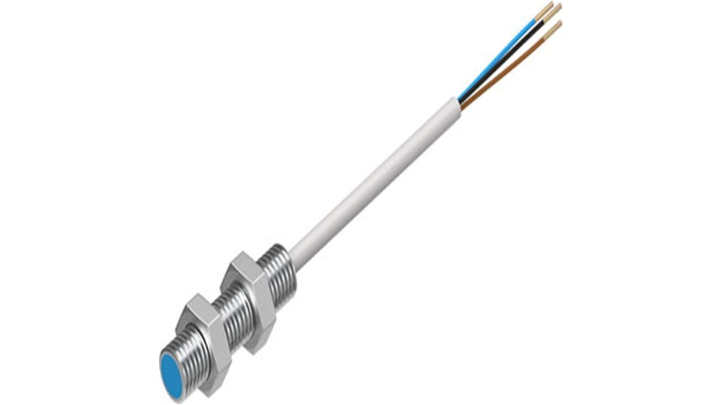 Rs-Online Sensore di prossimità Cilindro filettato Festo M8 rilevamento 1 5 mm 10 → 30 V CC