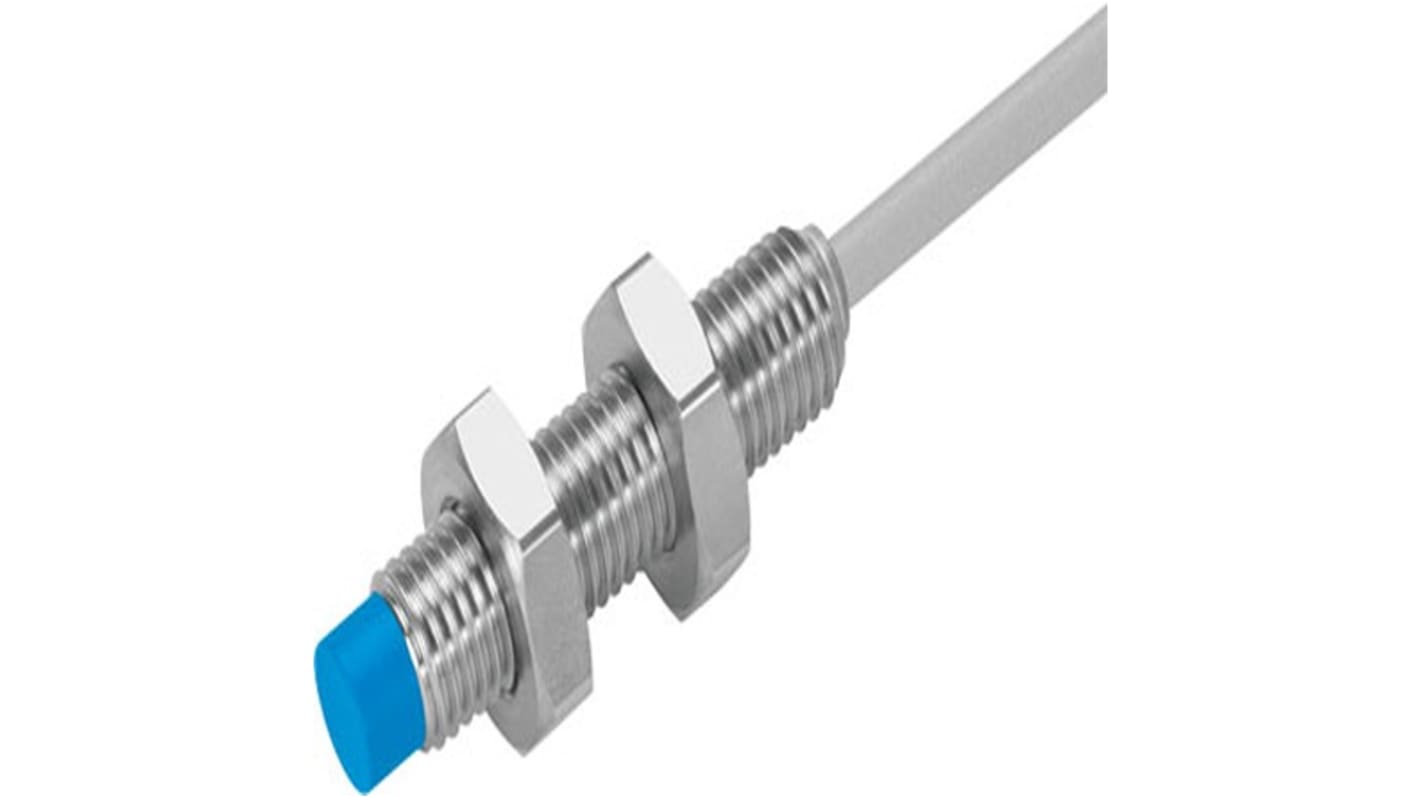 Rs-Online Sensore di prossimità Cilindro filettato Festo M8 rilevamento 2 5 mm 10 → 30 V CC