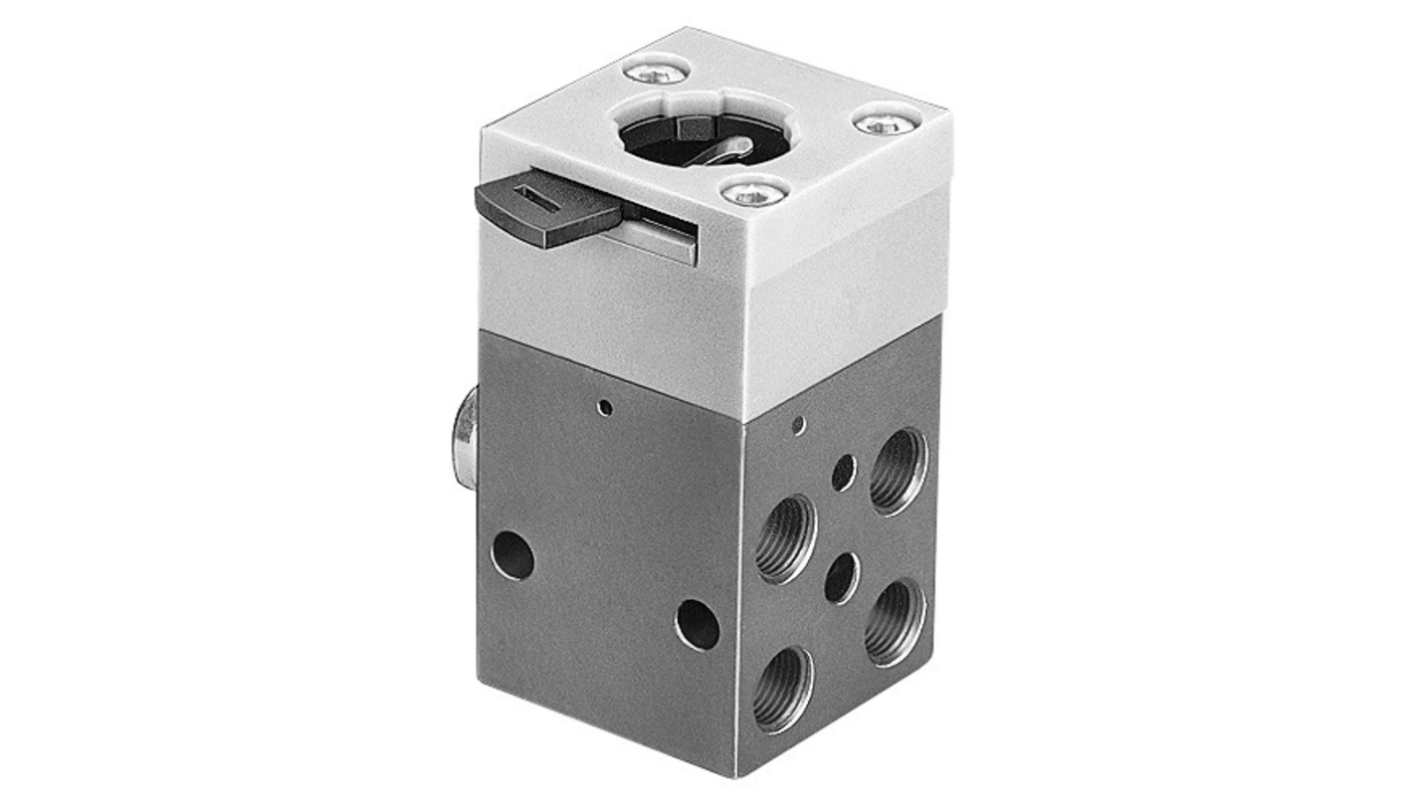 Festo 4/2, Monostable Mechanical Valve SVS Series, G 1/8, G 1/8, 10192