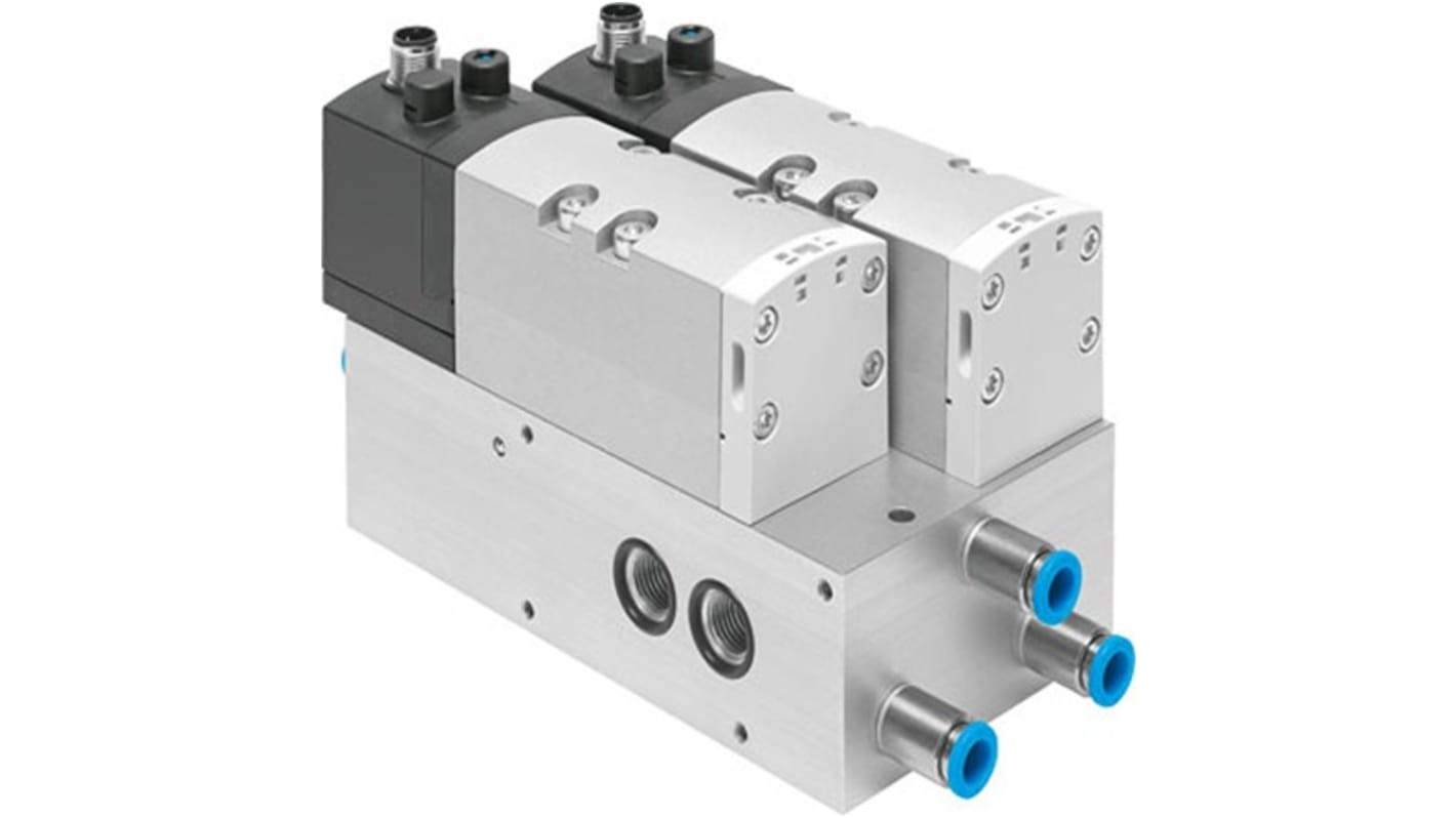Festo VABP series G 1/4 Sub Base for use with Valve Terminal, 2614863