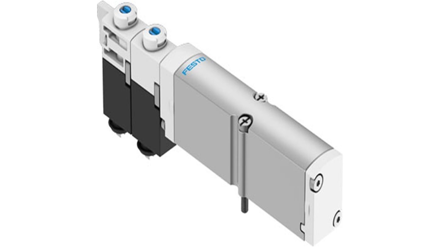 Festo 2x2/2 Closed, Monostable Solenoid Valve - Electrical VMPA Series 24V dc