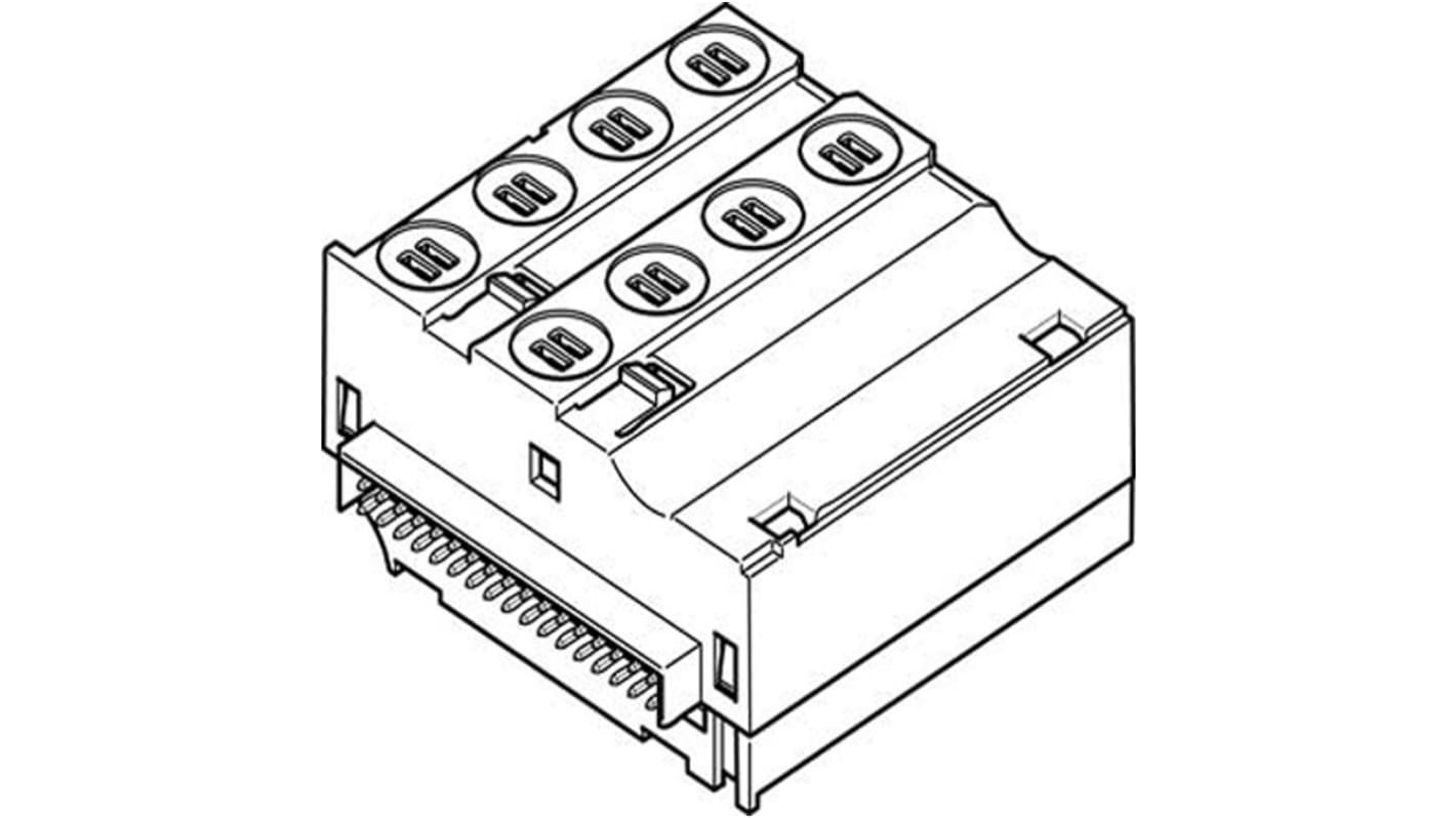 Festo VMPAL series 4 station Manifold for use with Valve Terminal MPA-L, 560968