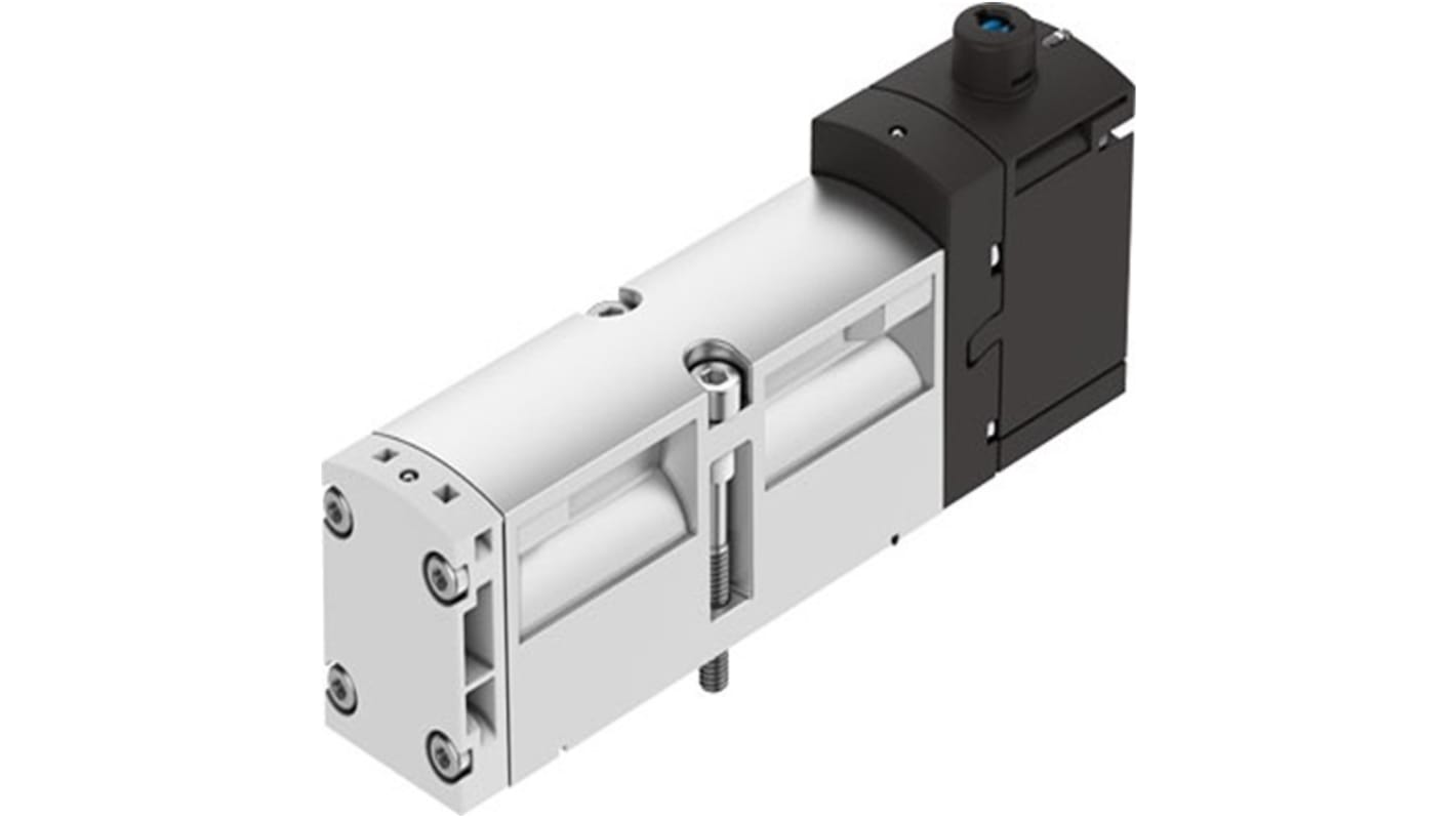 Festo 5/2 Way, Monostable Solenoid Valve - Electrical G 1/4 VSVA Series 24V dc, 8033067