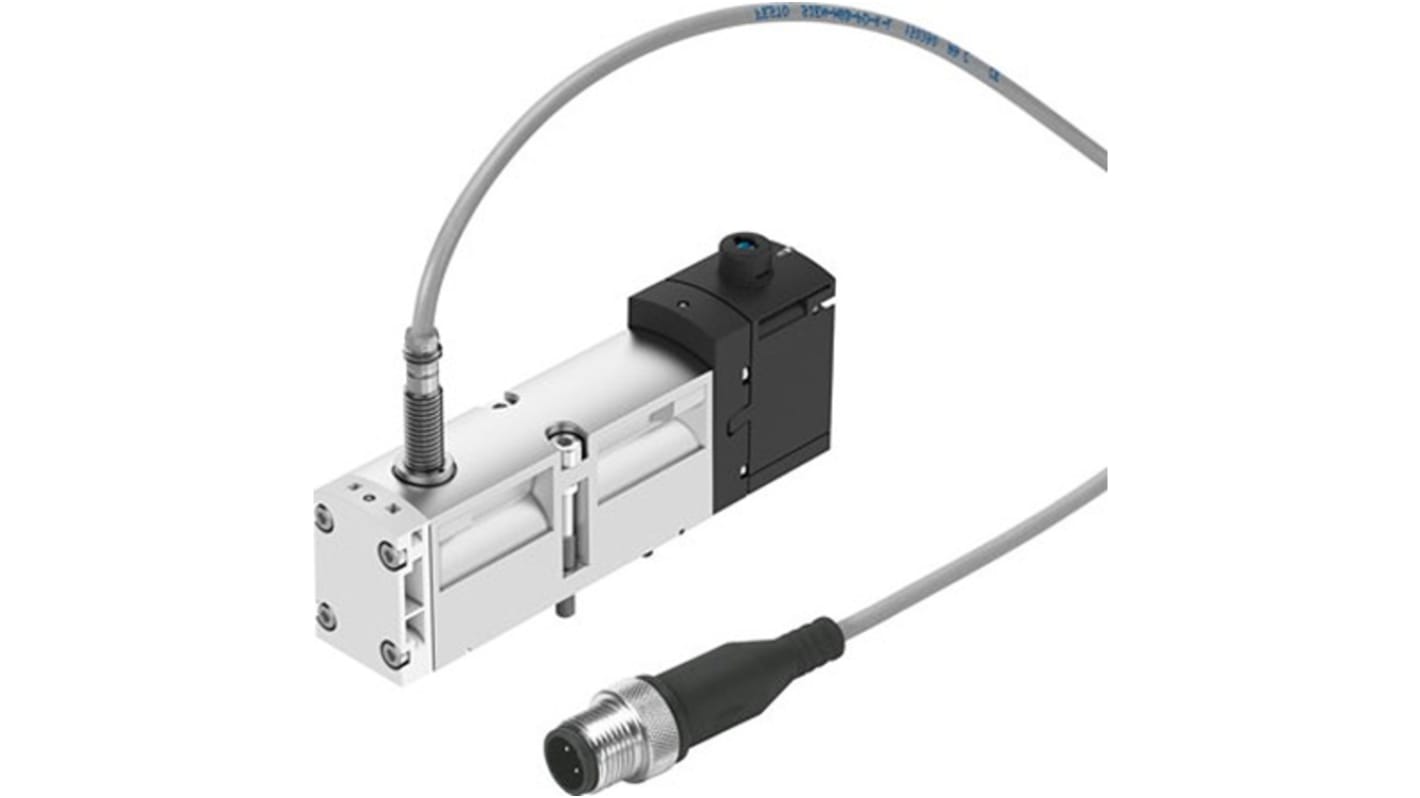 Festo 5/2 Way, Monostable Solenoid Valve - Electrical G 1/4 VSVA Series 24V dc, 8033057