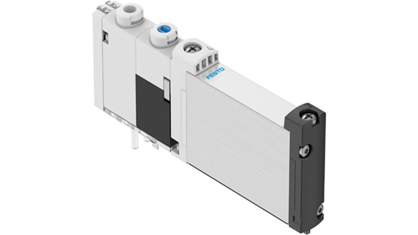 Festo 3/2, Monostable, Open Solenoid Valve - Electrical VUVG Series 24V dc, 8041901
