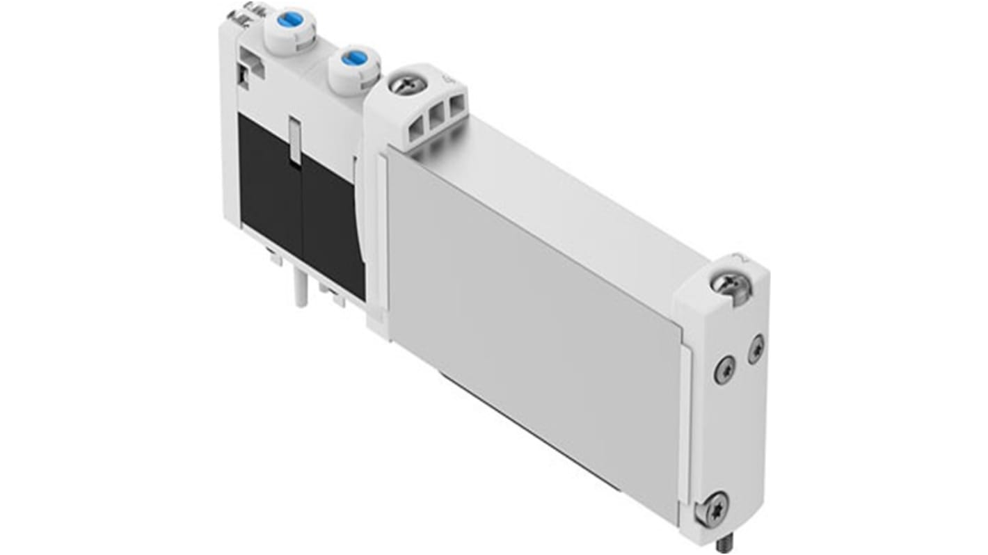 Festo 3/2, Closed, Monostable Solenoid Valve - Electrical VUVG Series 24V dc, 8041970