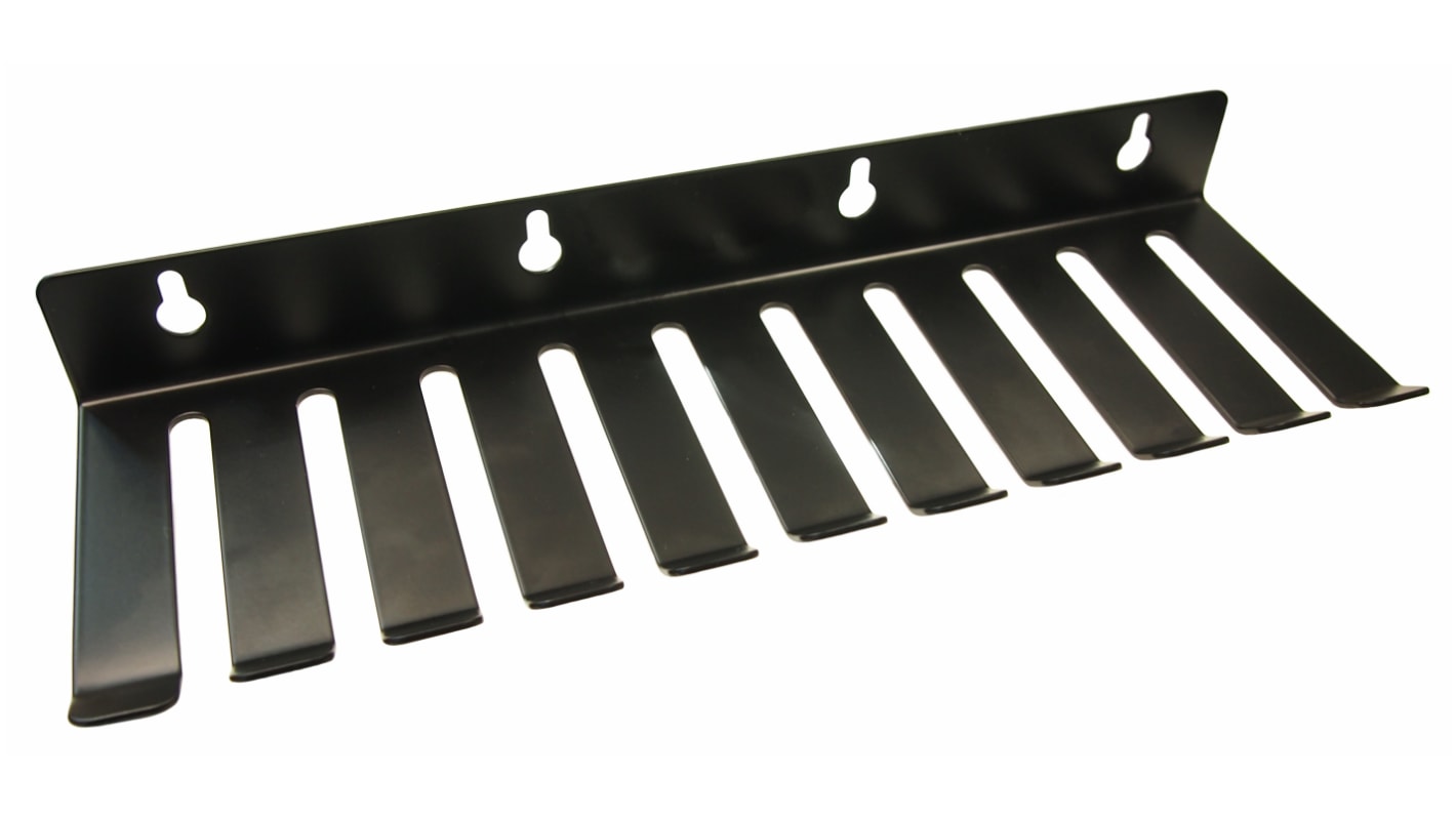Organizador de cables RS PRO de Acero, 280 x 89mm