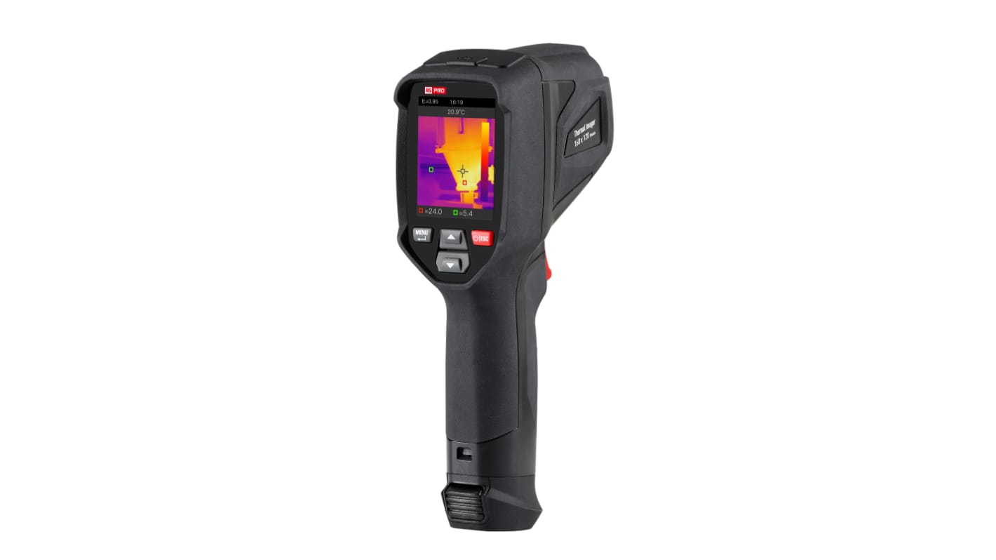 Termocamera RS PRO RS-875, -20 → +550 °C, sensore 160 x 120pixel, Cert. ISO