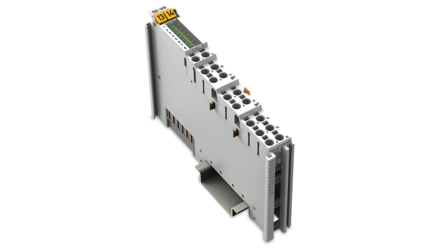 WAGO 数字输入模块, 24 V 直流, 数字输入, 用于PLC, 750系列