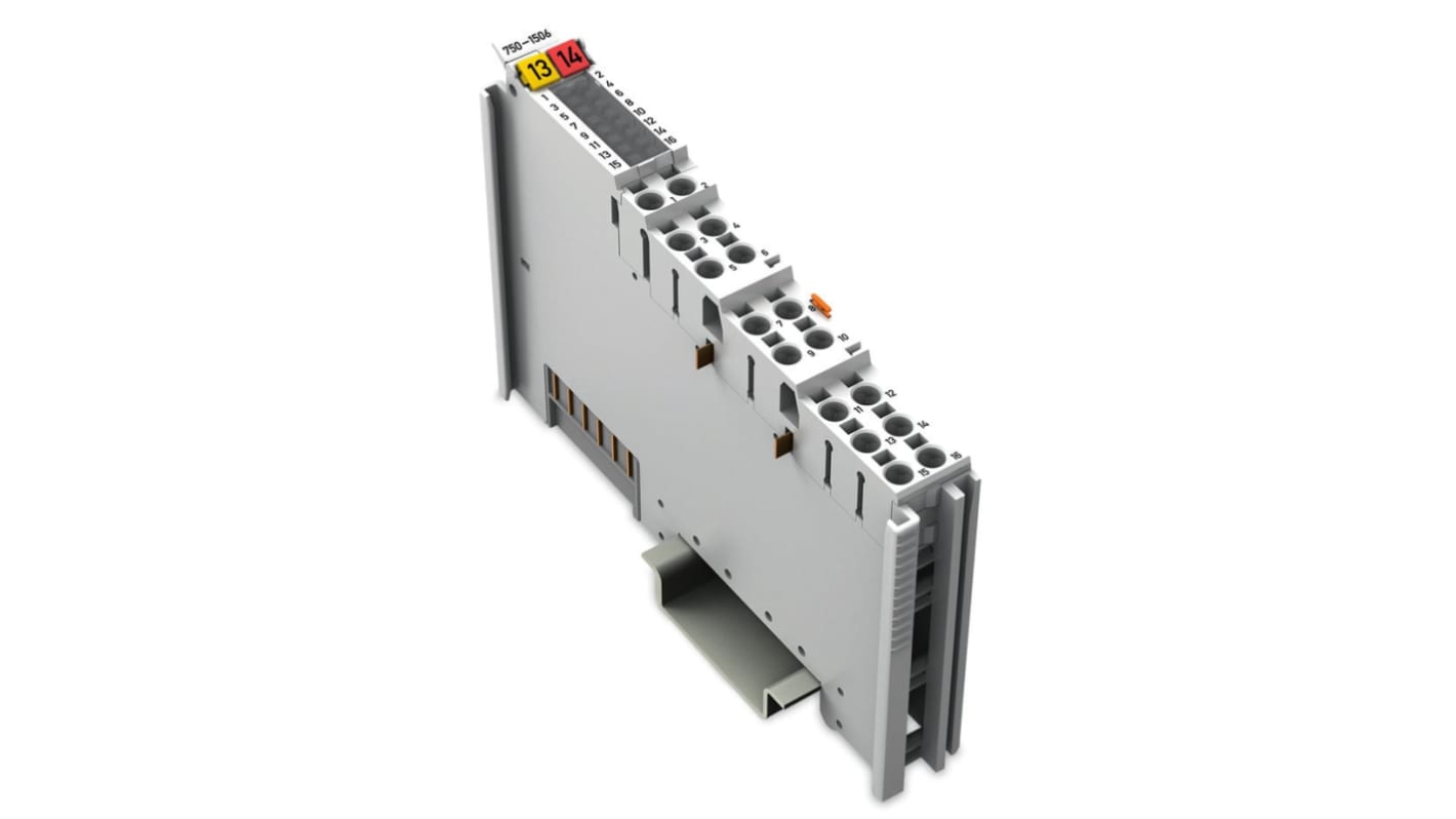 WAGO 750 Digitales E/A-Modul für SPS, 8 x Digital Eingang / 8 x  Digital Ausgang 24 VDC