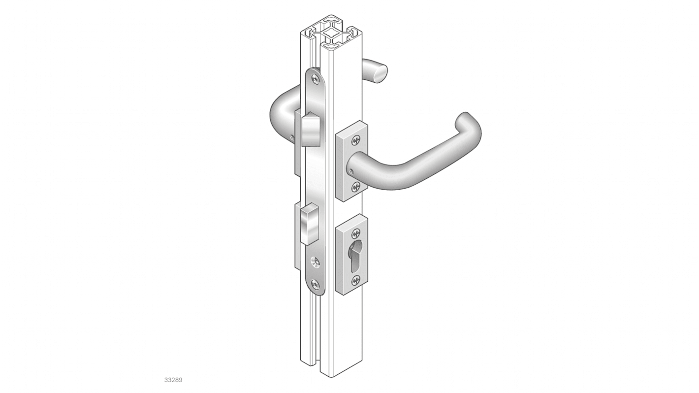 Serratura porta Bosch Rexroth Acciaio S 40 x 40 mm