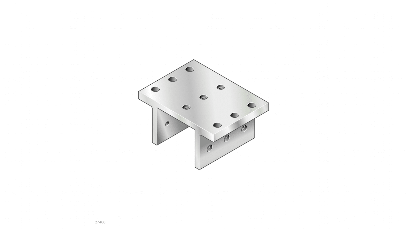 Patín Bosch Rexroth serie EcoSlide, dimensiones 109mm x 80mm, para raíl de 45mm