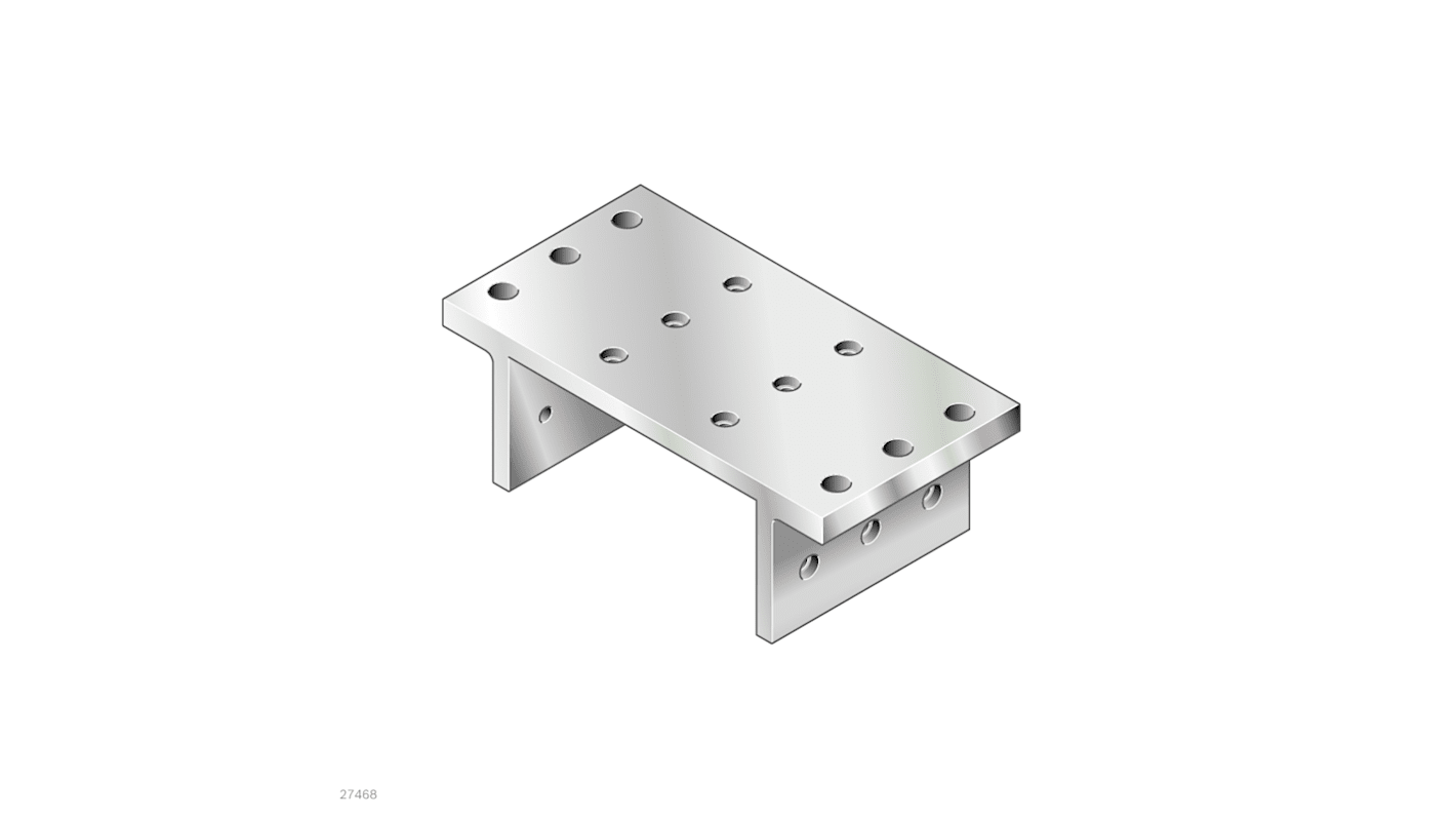 Patín Bosch Rexroth serie EcoSlide, dimensiones 154mm x 80mm, para raíl de 90mm