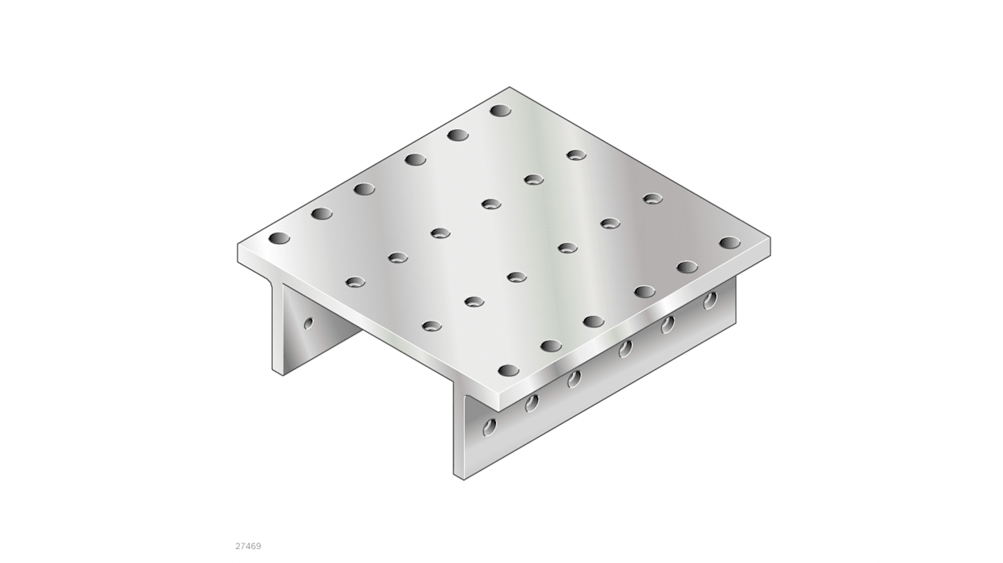 Patín Bosch Rexroth serie EcoSlide, dimensiones 160mm x 154mm, para raíl de 90mm