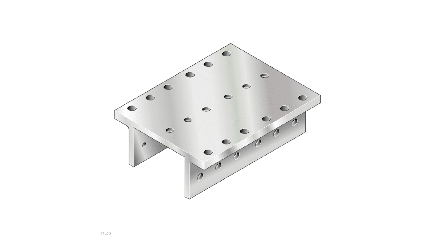 Patín Bosch Rexroth serie EcoSlide, dimensiones 160mm x 124mm, para raíl de 60mm